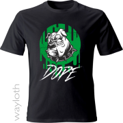 T-Shirt Dope Dog -black by Wayloth